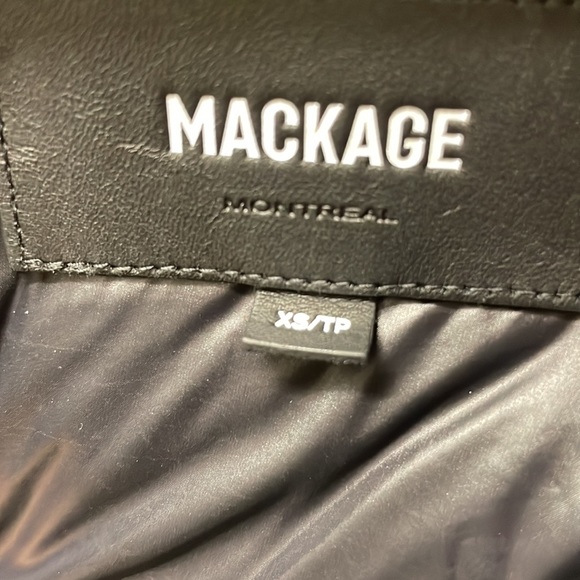 Mackage Rena fur trim parka down coat - Picture 4 of 7